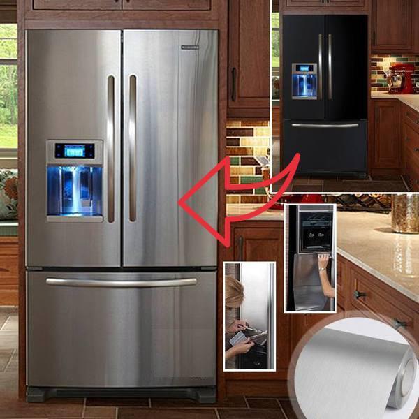 6.5 ft Stainless Steel Adhesive Film - Revive Your Kitchen!