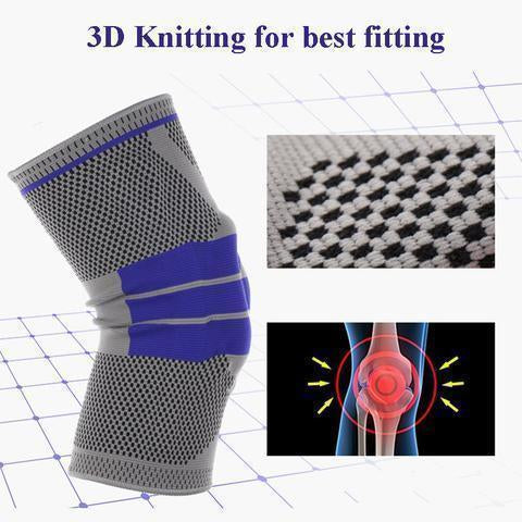 KNEE BRACE SLEEVES-BREATHABLE COMPRESSION 2018 FOR GEL PAD AND SPRINGS KNEEPAD SILICON PAY 1 GET 2