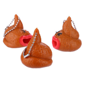 Funny Poo Keychain