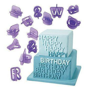 36 Pcs DIY Letter Number Cake Mold