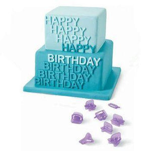 36 Pcs DIY Letter Number Cake Mold