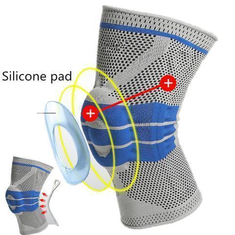 KNEE BRACE SLEEVES-BREATHABLE COMPRESSION 2018 FOR GEL PAD AND SPRINGS KNEEPAD SILICON PAY 1 GET 2