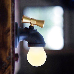 Voice Activated LED Drip Faucet Nightlight